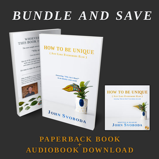 How To Be Unique Paperback Book+Audiobook Download